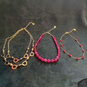 Liz Claiborne 17 and 19 Inch Necklaces (Set of 3)